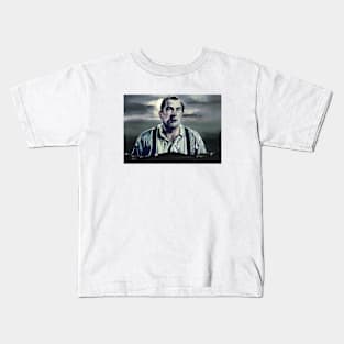 Dracula emerging from the sea (Claes Bang) Kids T-Shirt